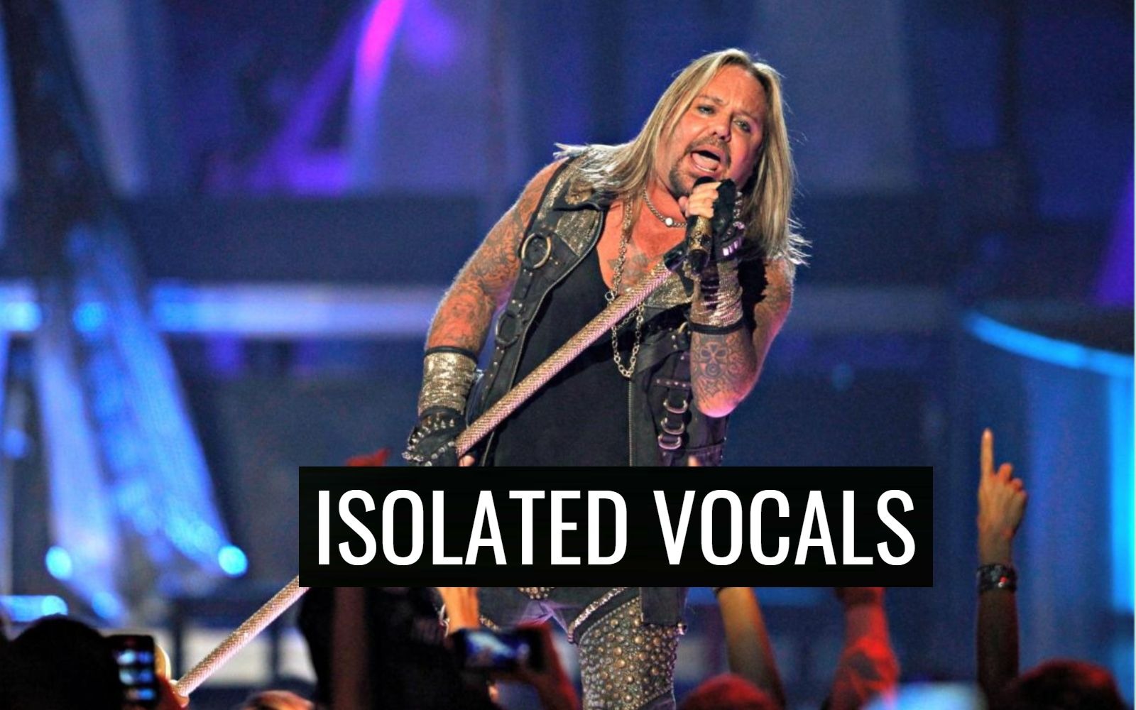 Vince Neil isolated Vocals