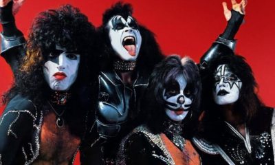 KISS In the 70s red