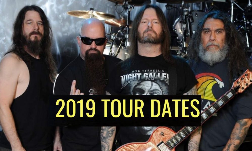 See Slayer tour dates for 2019