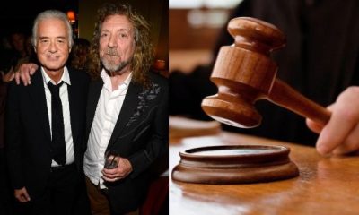 Jimmy Page Robert Plant court