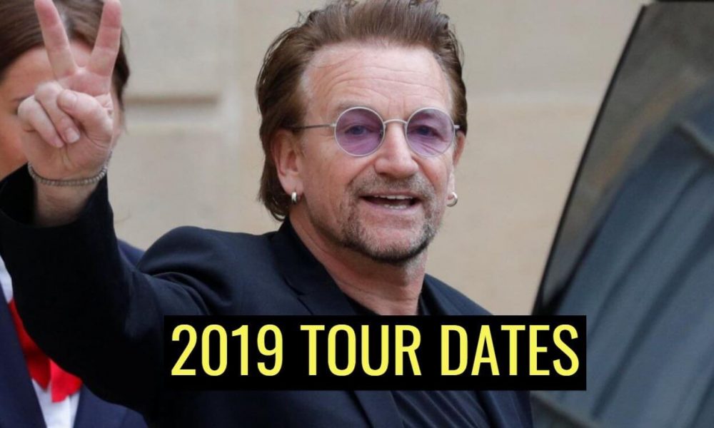 U2 announces new tour for 2019