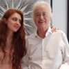 Jimmy Page and girlfriend 2019
