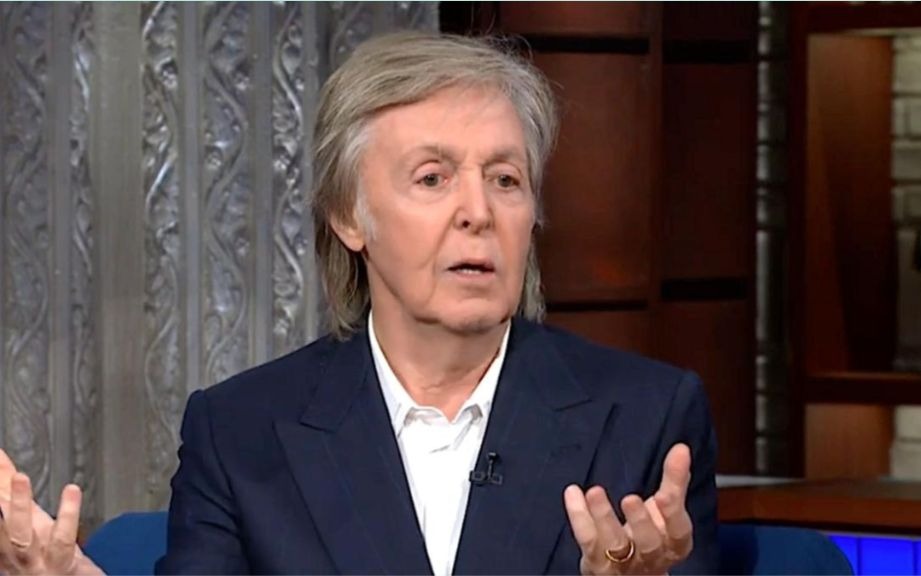 Paul McCartney on Stephen Colbert