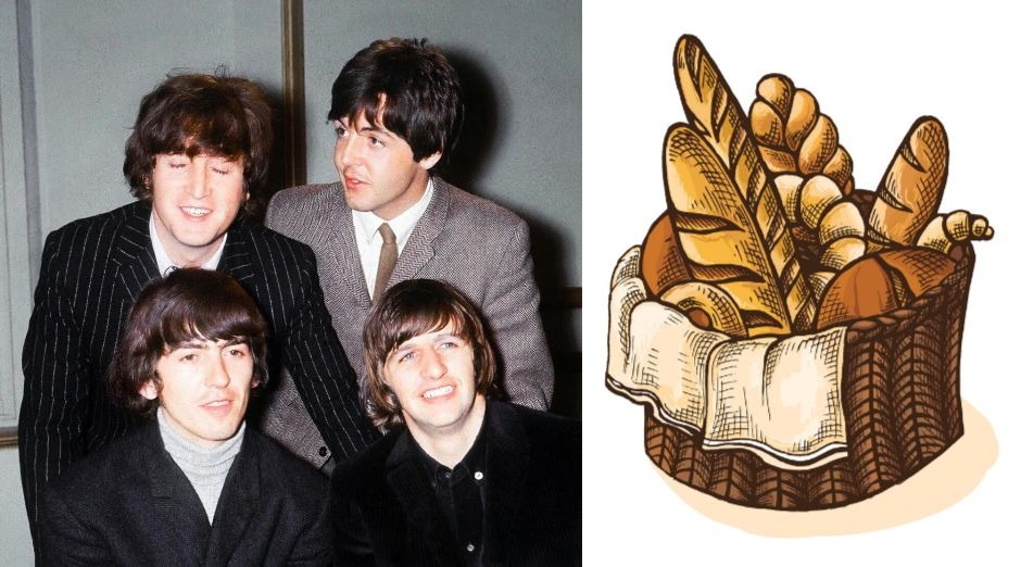 Beatles bread basket