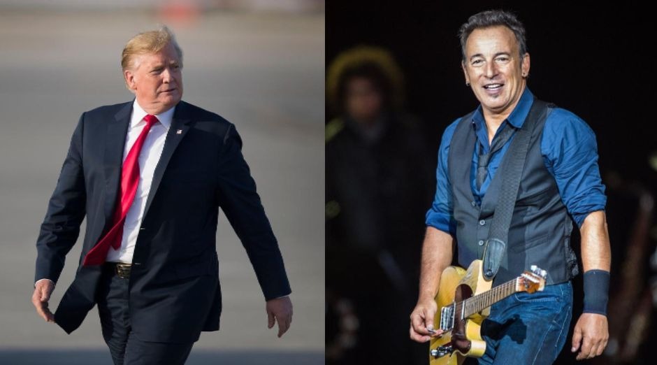 Donald Trump Bruce Springsteen