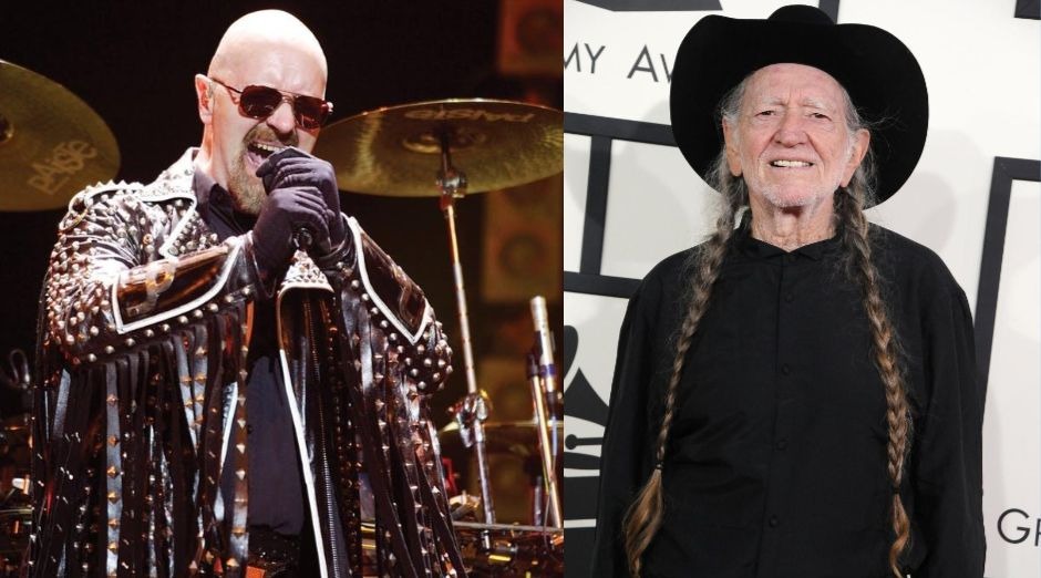 Rob Halford Willie Nelson