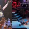 Axl Rose falling on stage