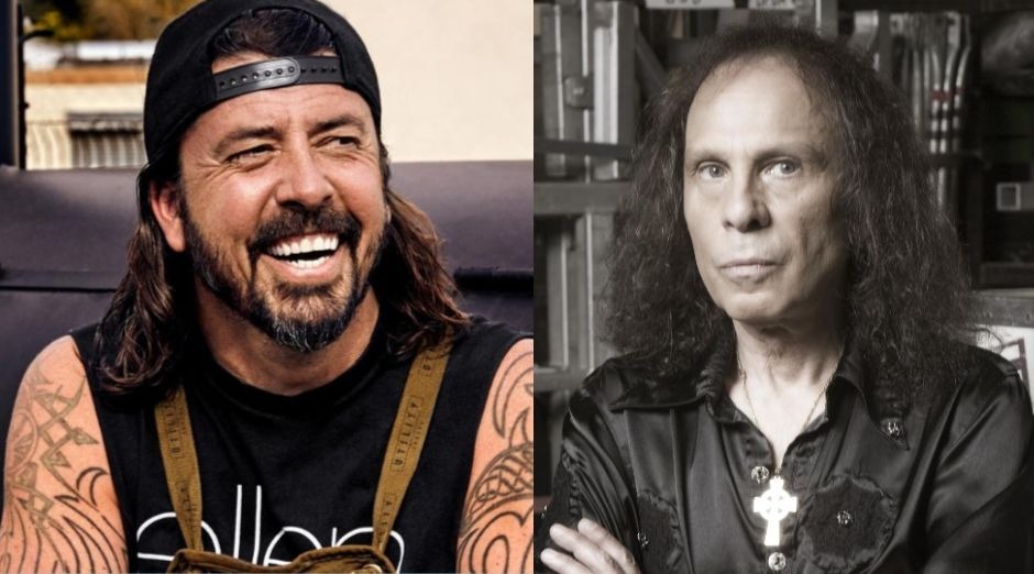 Dave Grohl Ronnie James Dio