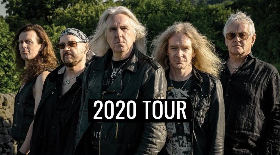 Saxon 2020 tour