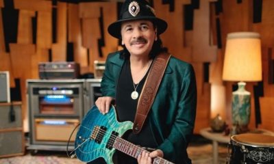 Carlos Santana isolated guitar