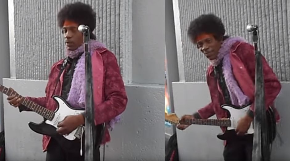 Jimi Hendrix Hollywood Boulevard