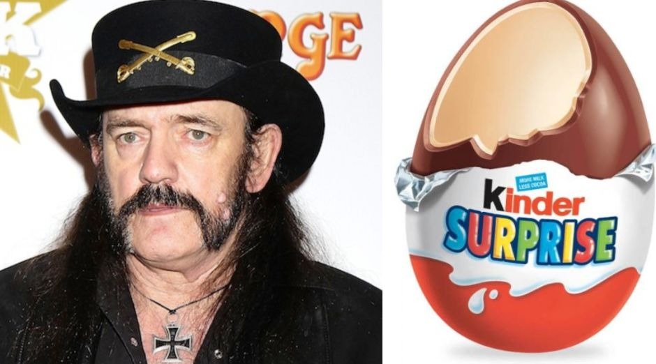 Lemmy Kilmister Kinder Egg