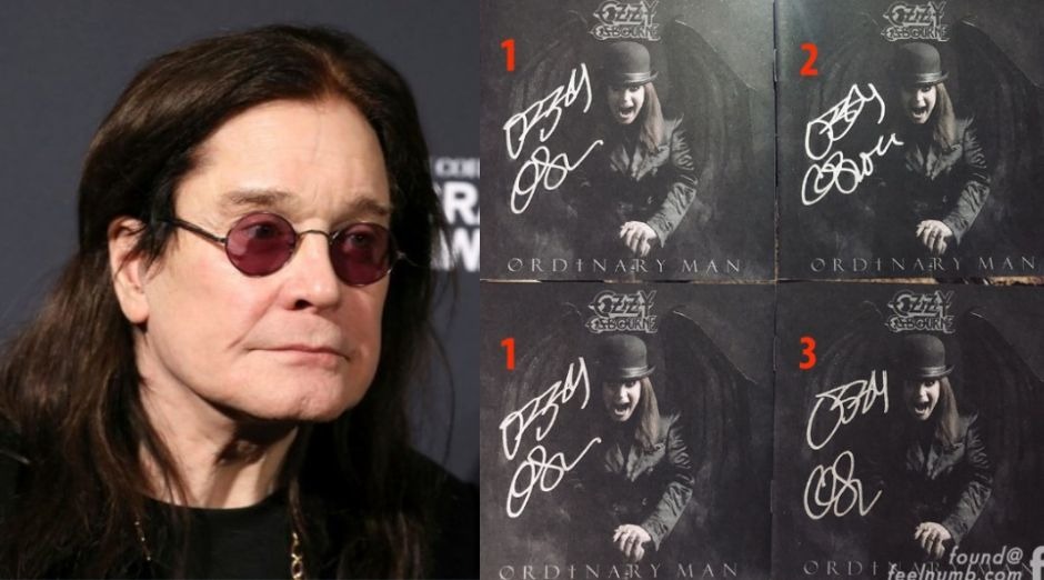 Ozzy Osbourne fake autographs