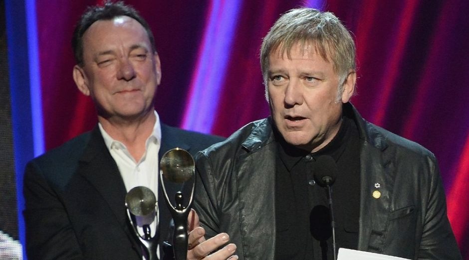 Alex Lifeson and Neil Peart