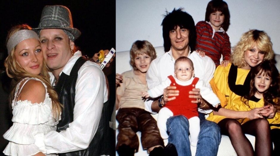 Ronnie Wood sons