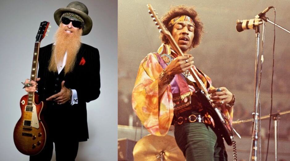 Billy Gibbons Jimi Hendrix