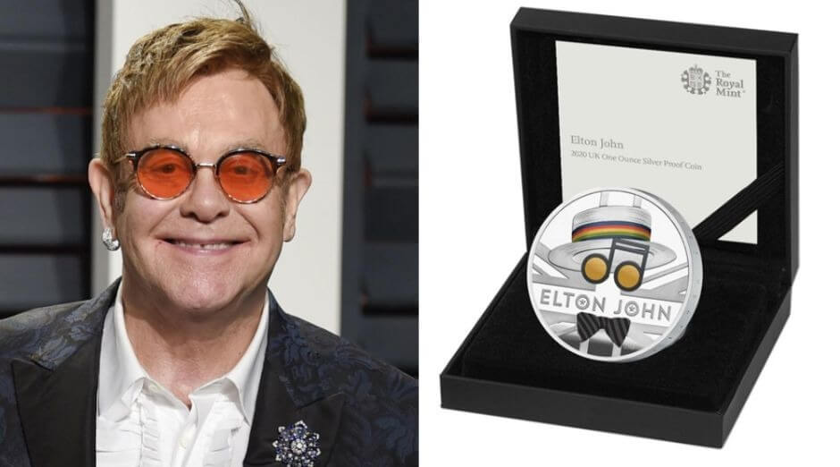 Elton Join coin