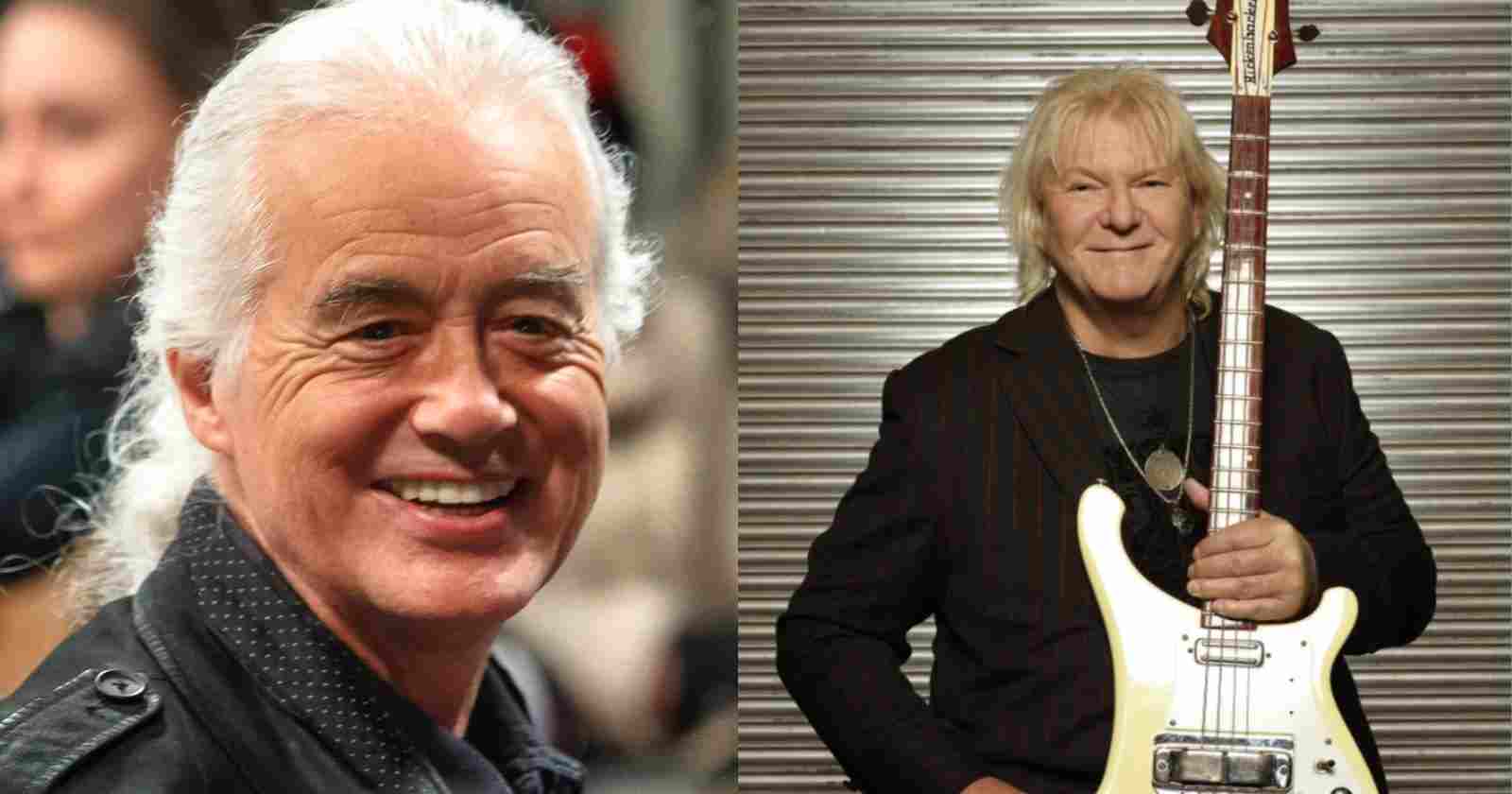 Jimmy Page Chris Squire