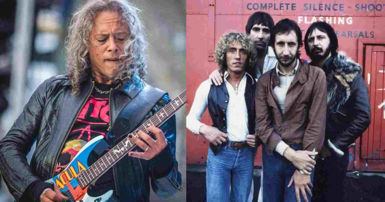 Kirk Hammett The Who