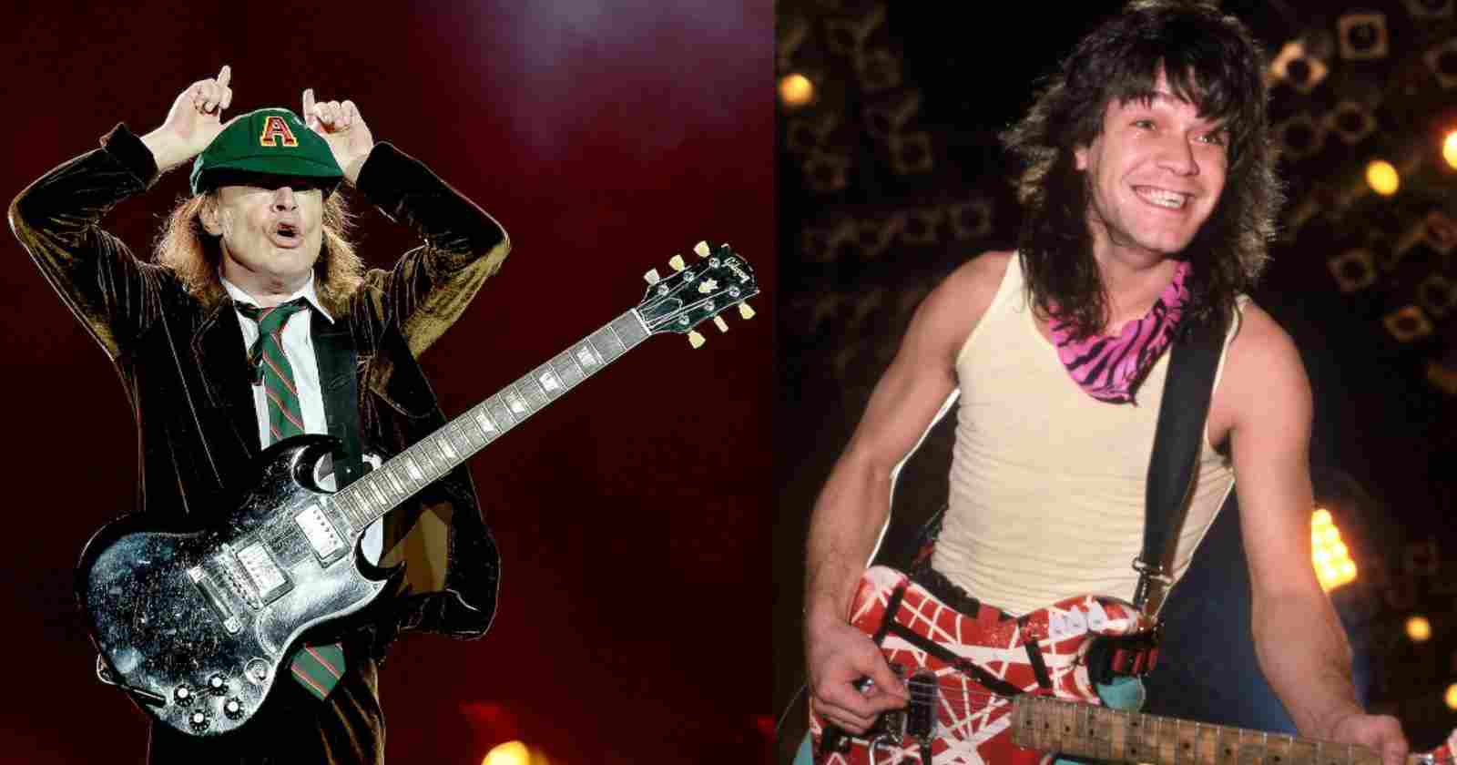 Angus Young Van Halen