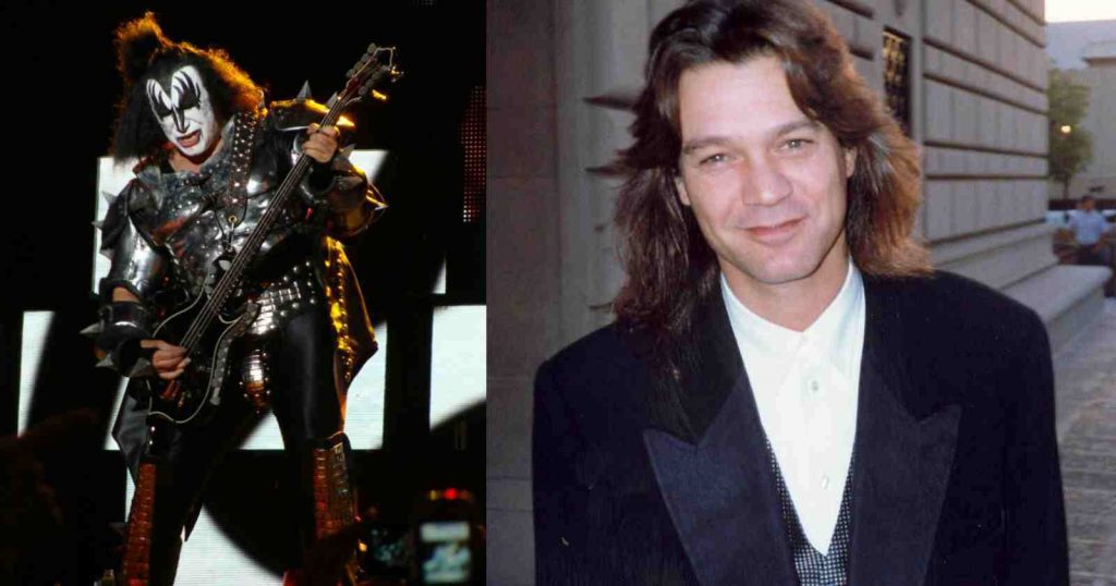 Gene Simmons recalls his reaction when he first saw Eddie Van Halen
