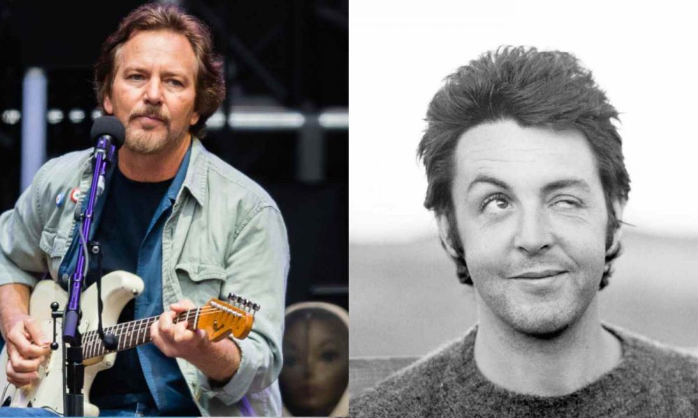 The story of Eddie Vedder being accidentally punched by Paul McCartney