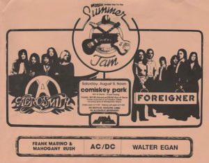 ACDC opening for Foreigner