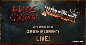 Alice Cooper Judas Priest 2025 tour