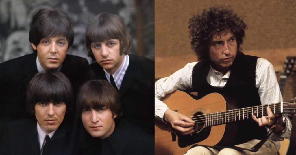 Beatles Bob Dylan