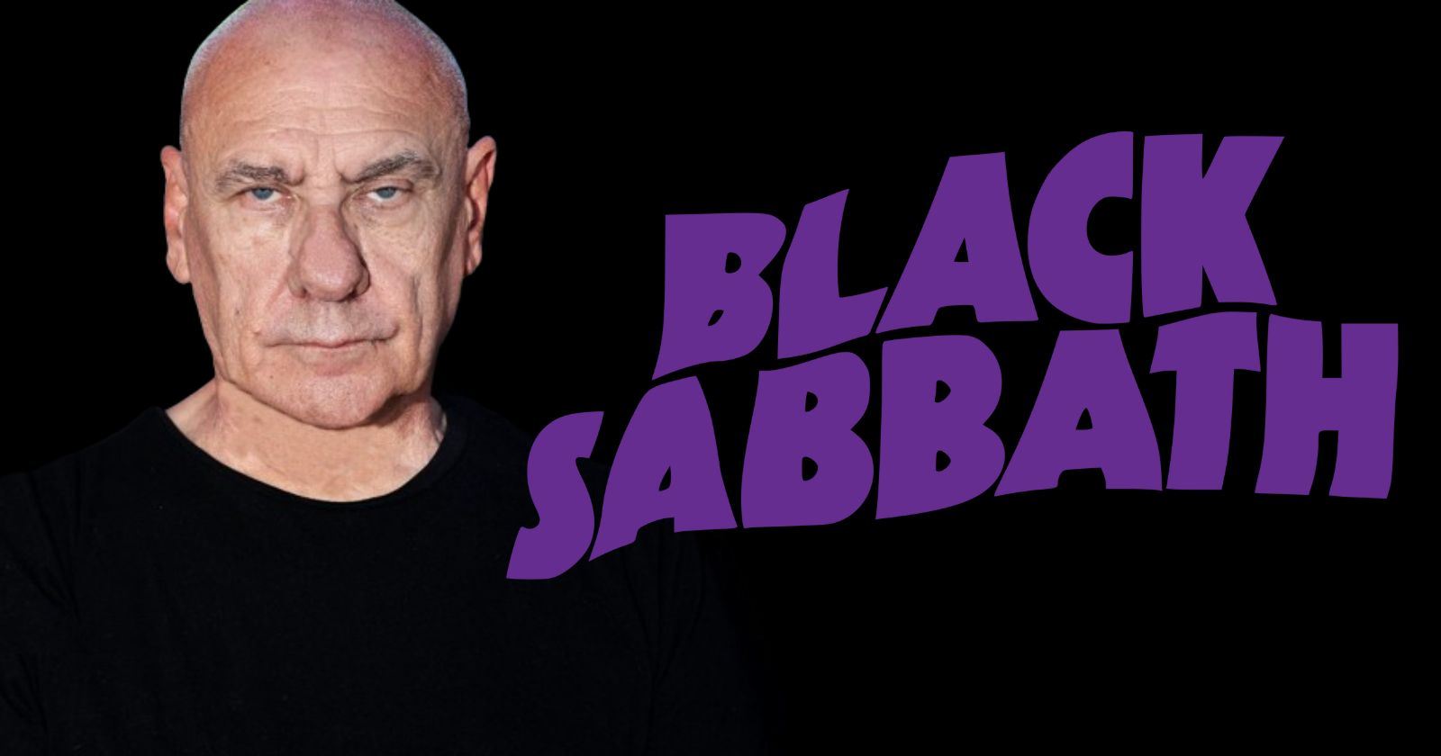 Bill Ward and Black Sabbath's logotype
