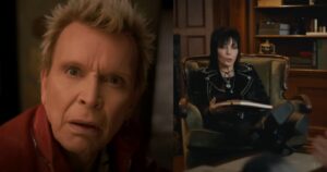 Billy Idol and Joan Jett