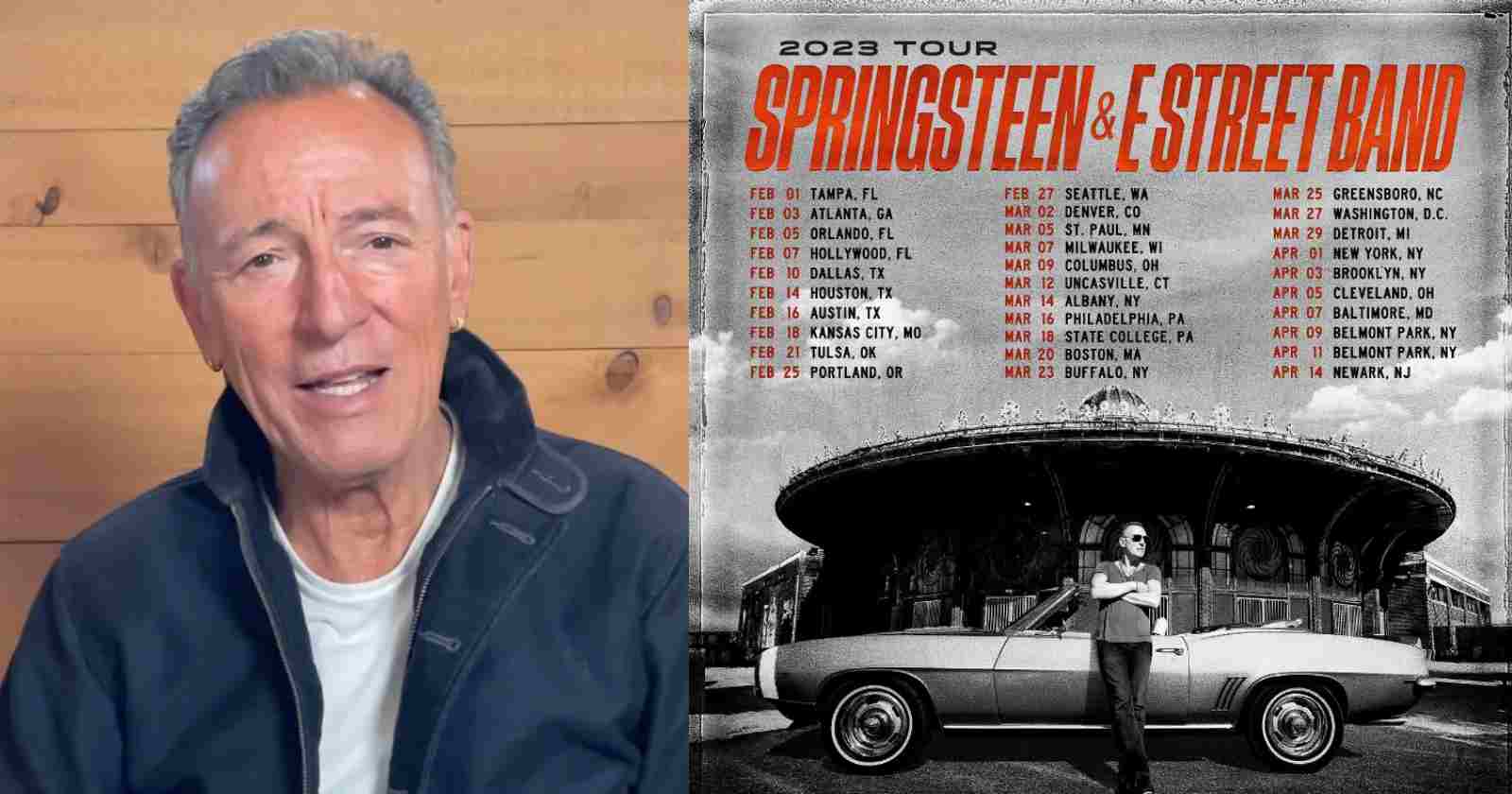 2024 Bruce Springsteen Tour Setlist Sammy Angelina