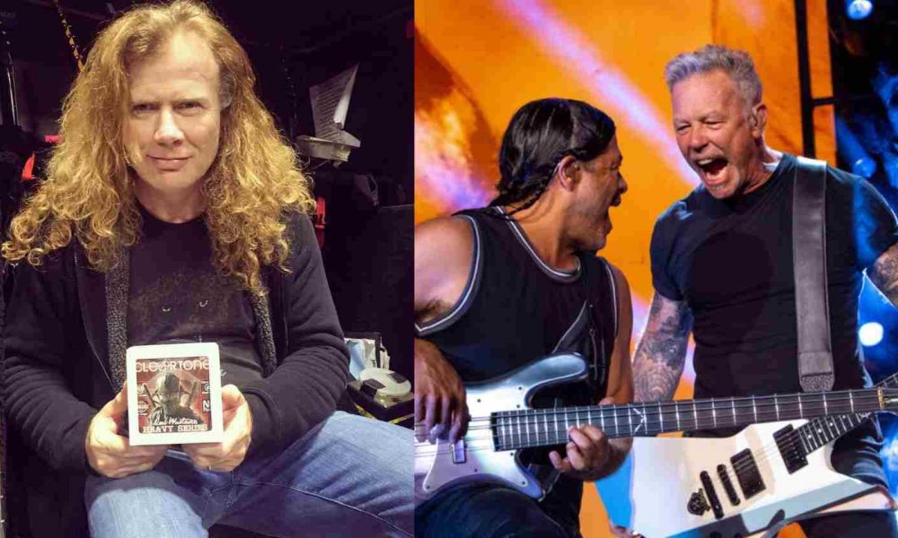 Dave Mustaine says James Hetfield didn't text him back