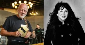David Gilmour and Kate Bush