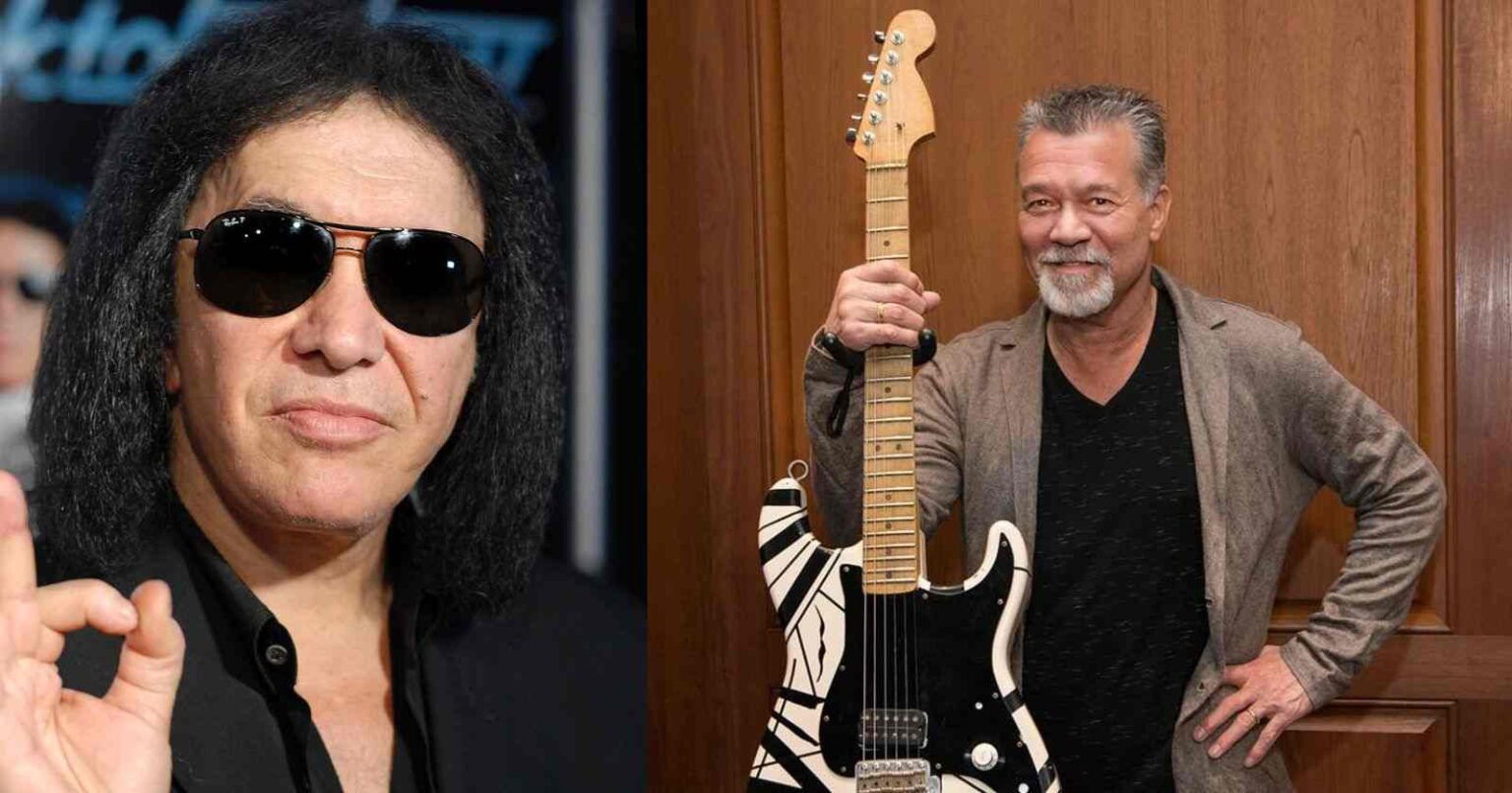 Gene Simmons recalls when he played Eddie Van Halen's guitar