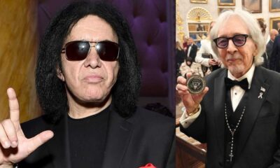 Gene Simmons and Peter Criss