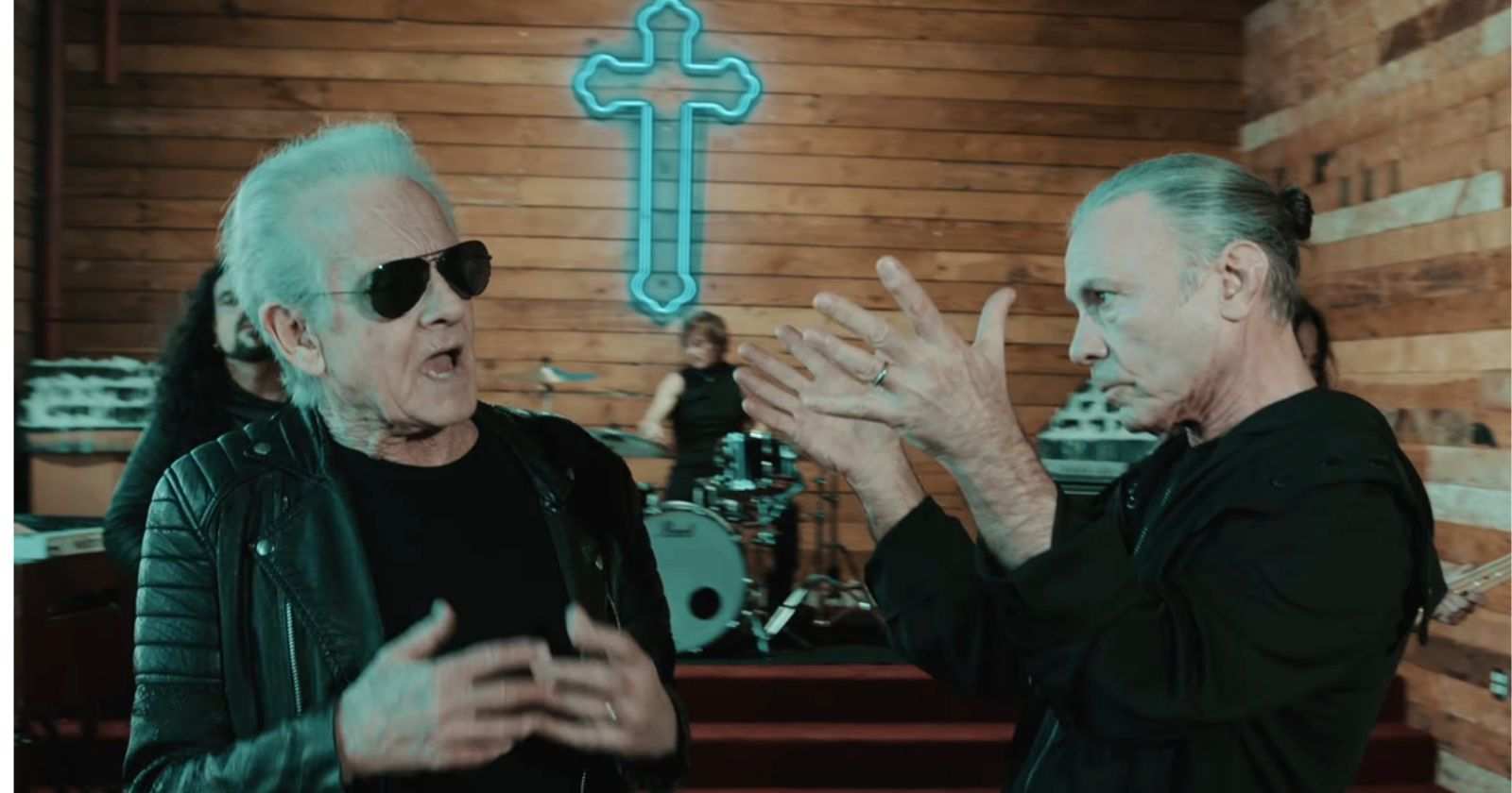 Graham Bonnet and Bruce Dickinson