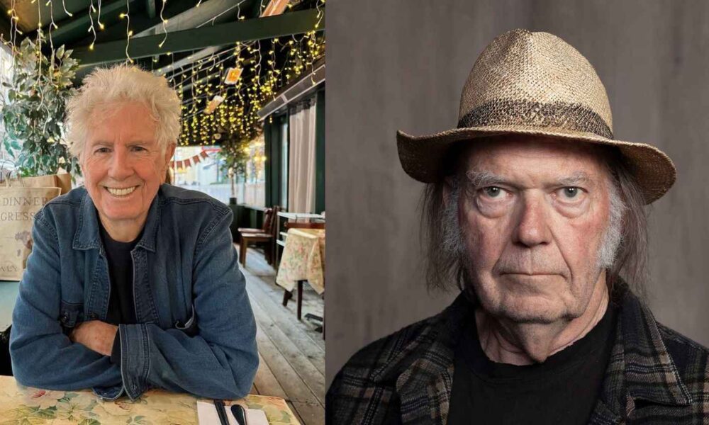 Graham Nash and Neil Young