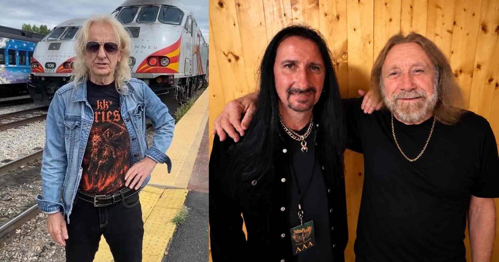Ian Hill and KK Downing