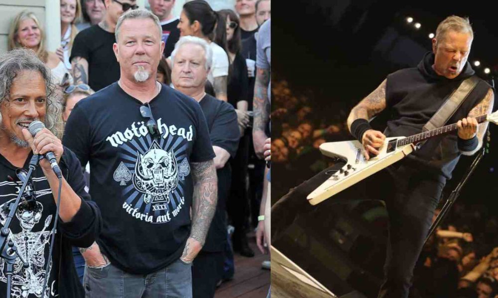 4 guitarists that Metallica's James Hetfield said that inspired him