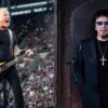 James Hetfield and Tony Iommi