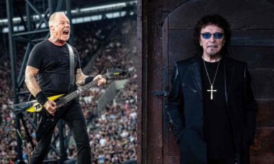 James Hetfield and Tony Iommi