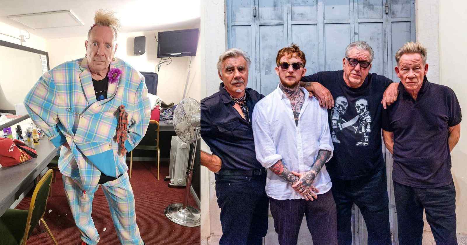John Lydon Sex Pistols 2025