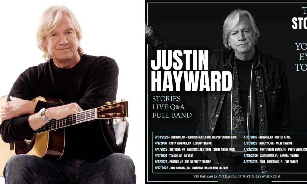 Moody Blues’ Justin Hayward announces 2026 tour dates