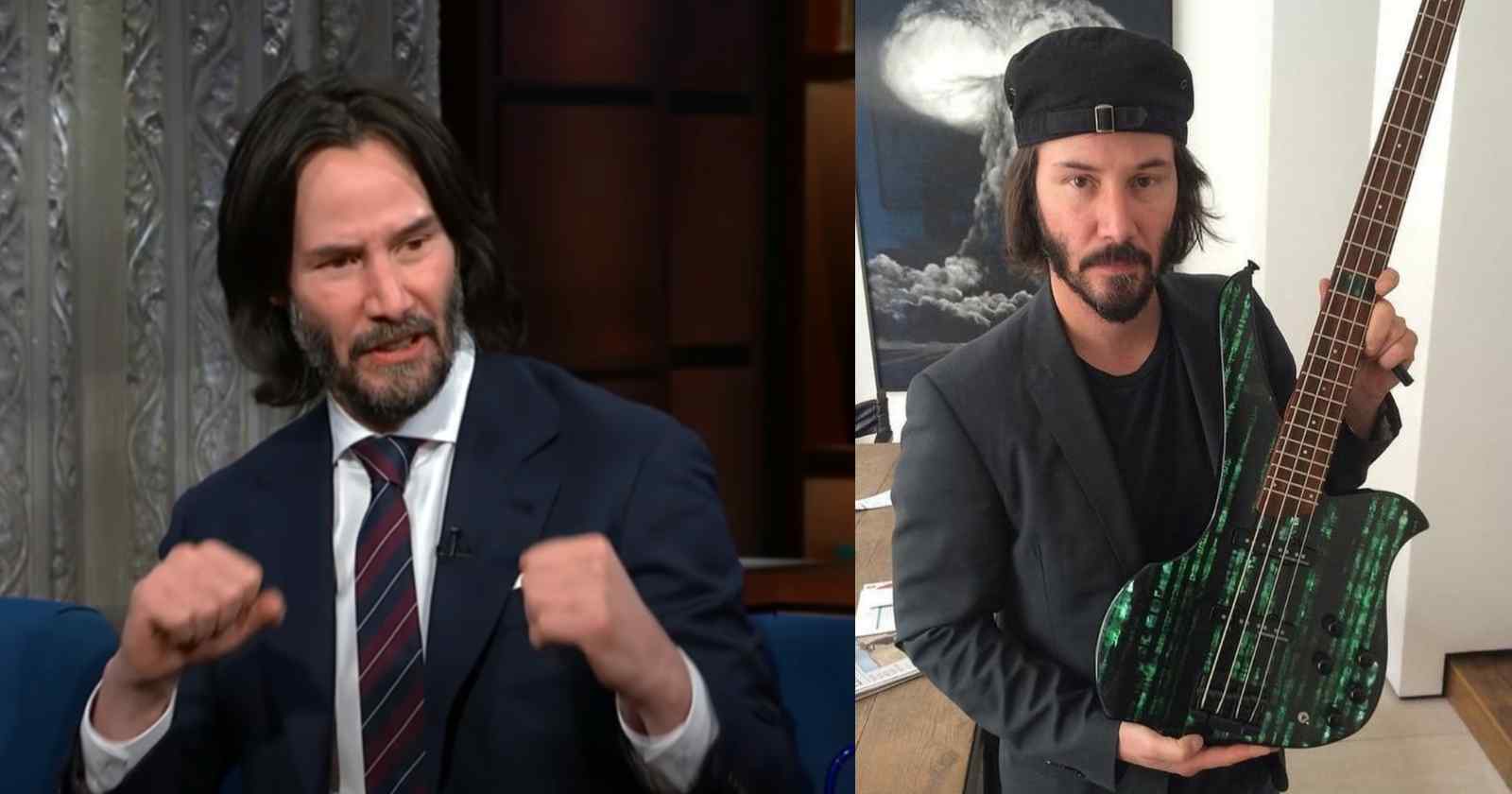 Keanu Reeves reveals his favorite song of all time