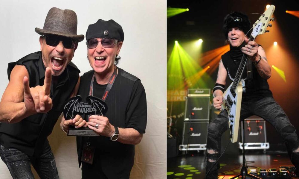 Klaus Meine, Rudolf Schenker and Michael Schenker