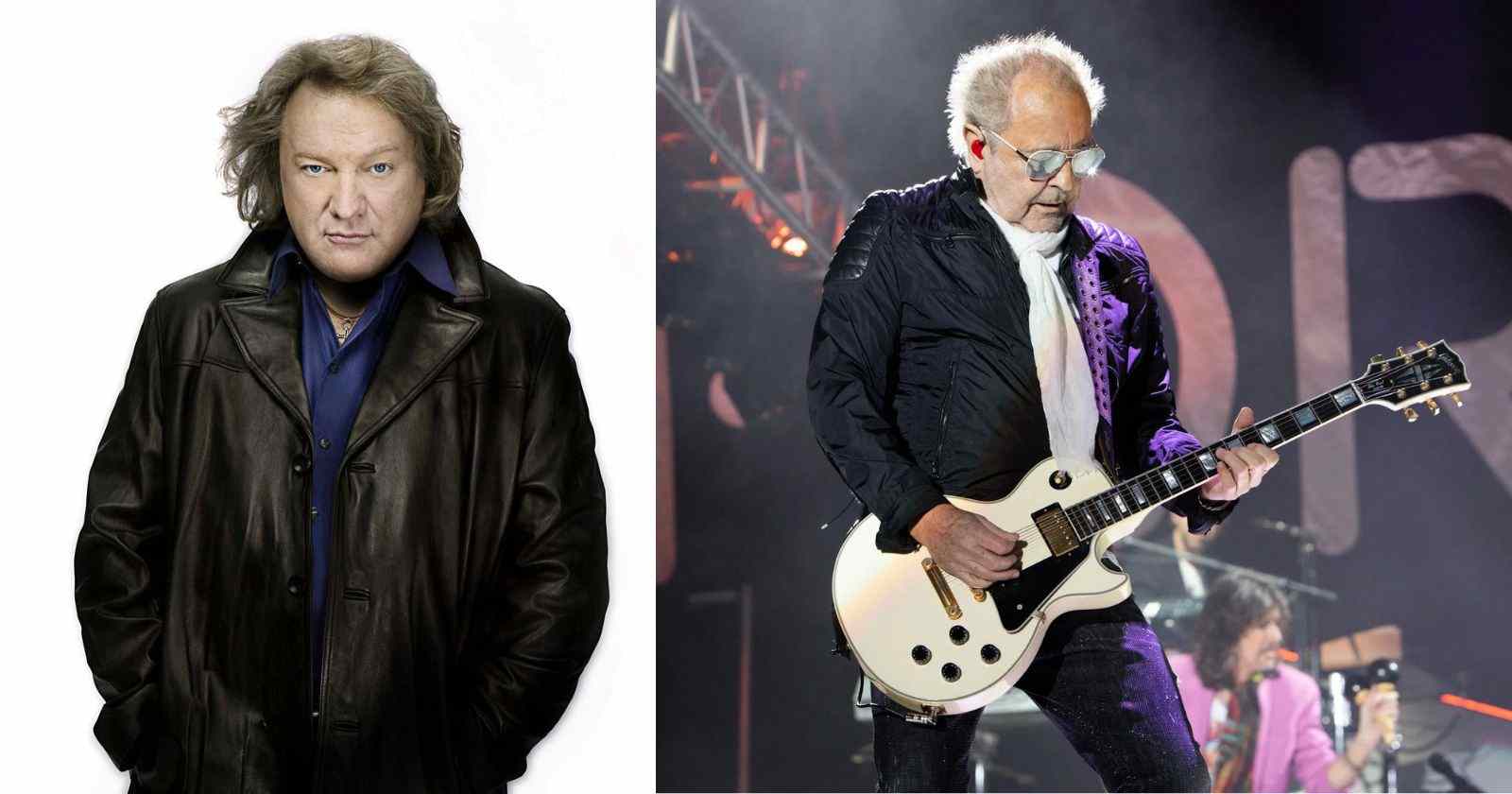 Lou Gramm and Mick Jones