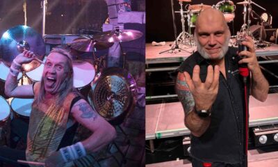 Nicko McBrain and Blaze Bayley