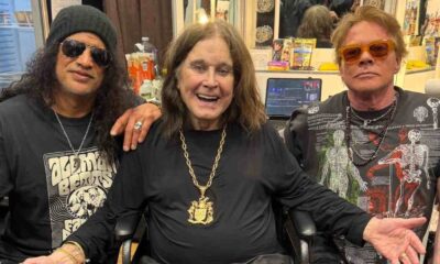 Ozzy Osoburne and Axl Rose