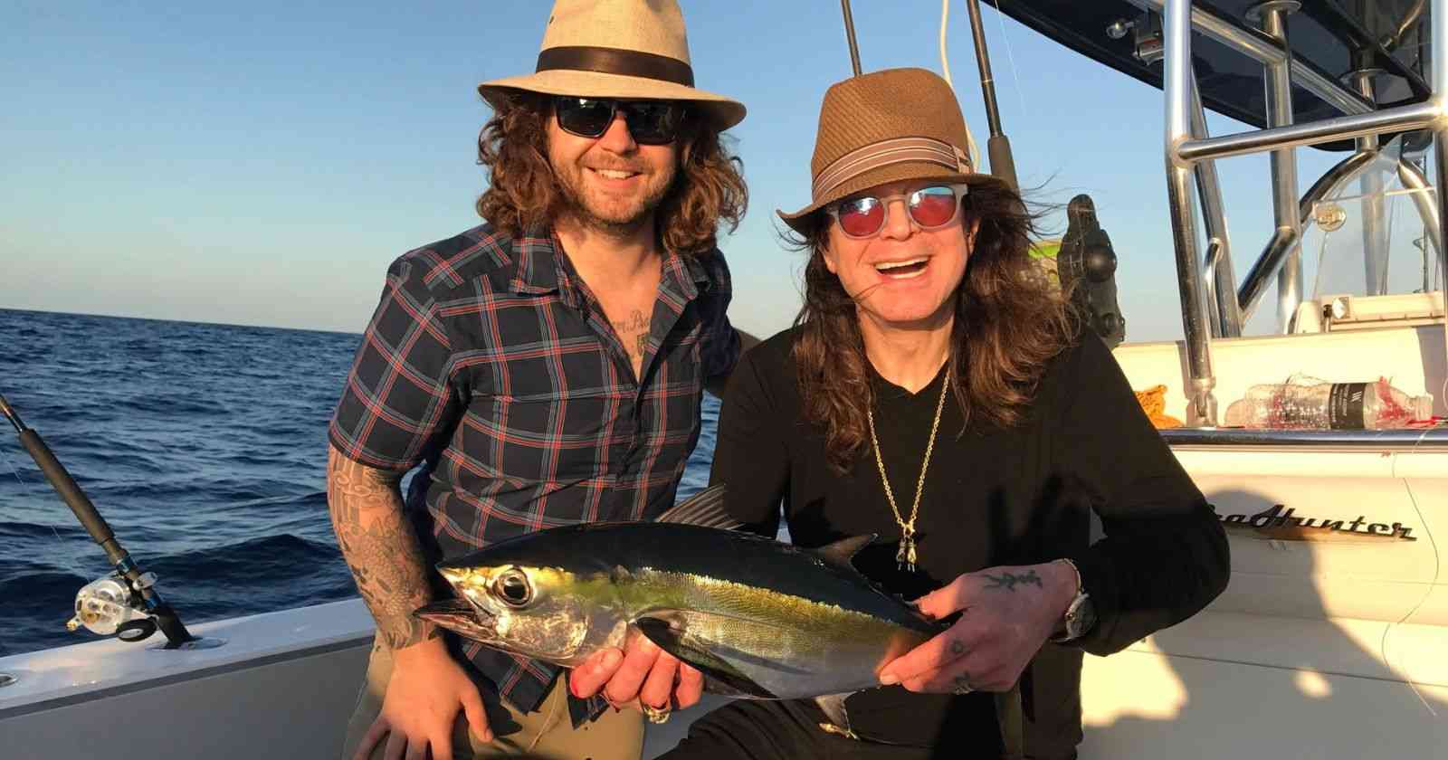 Ozzy and Jack Osbourne